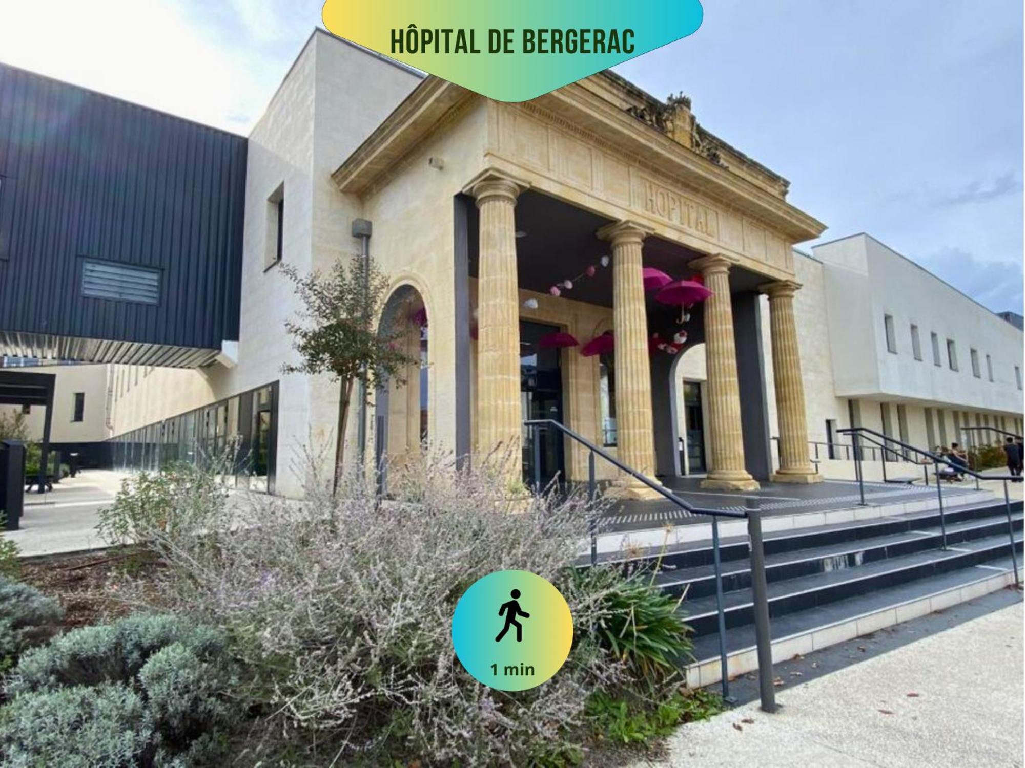 Le Pic'Vert - Free Parking - 400M Hospital - 15Min Train Station & Historic Center - Air Conditionner - Calm & Cosy Bergerac Exteriér fotografie